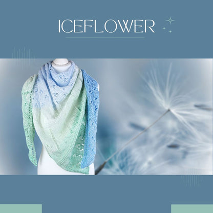 Knitting pattern ICEFLOWER