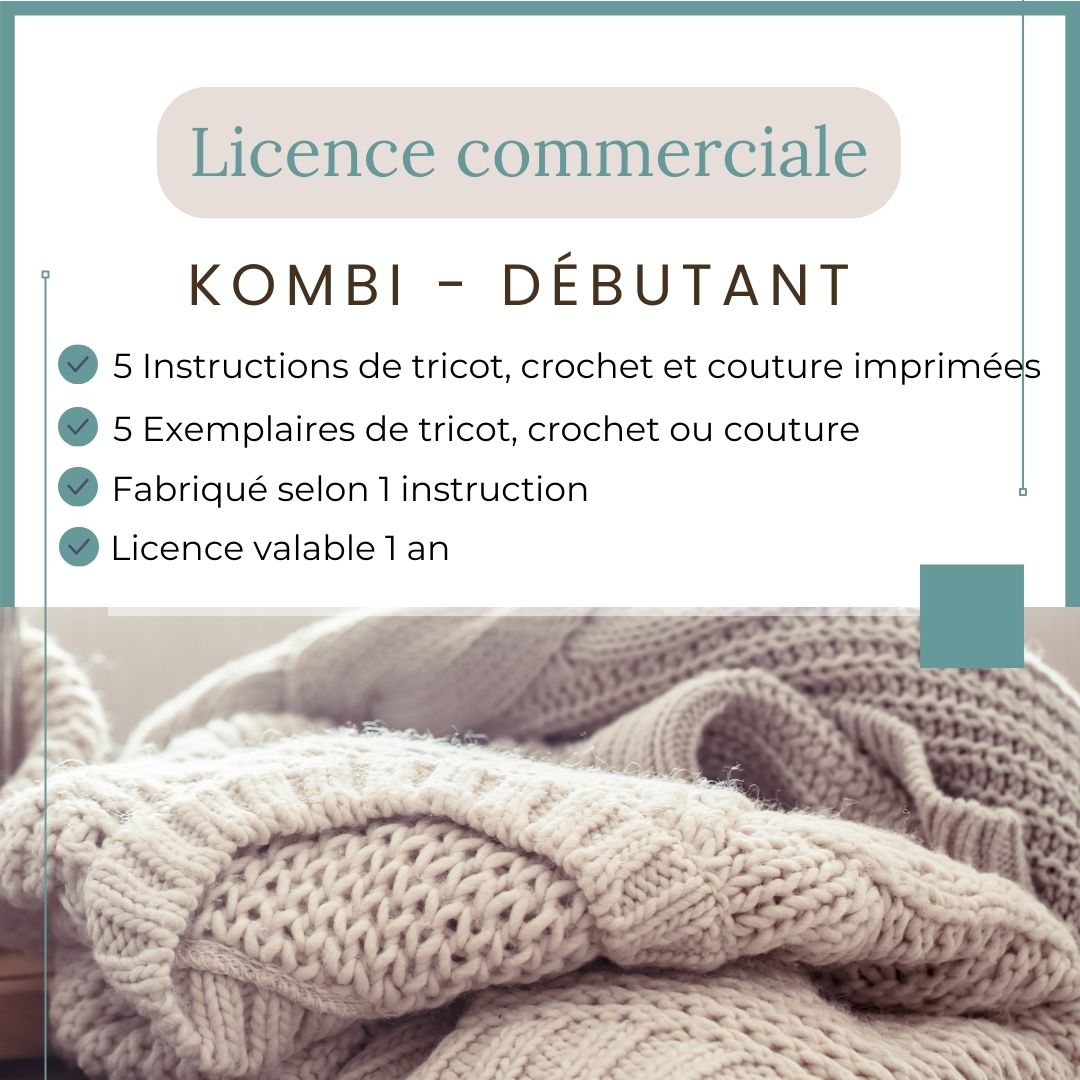 Licence commerciale KOMBI débutant