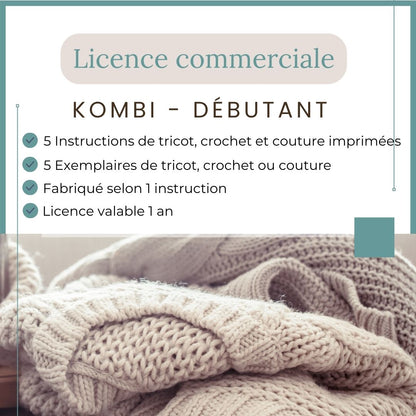 Licence commerciale KOMBI débutant