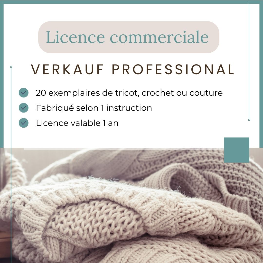 Licence commerciale VERKAUF pro