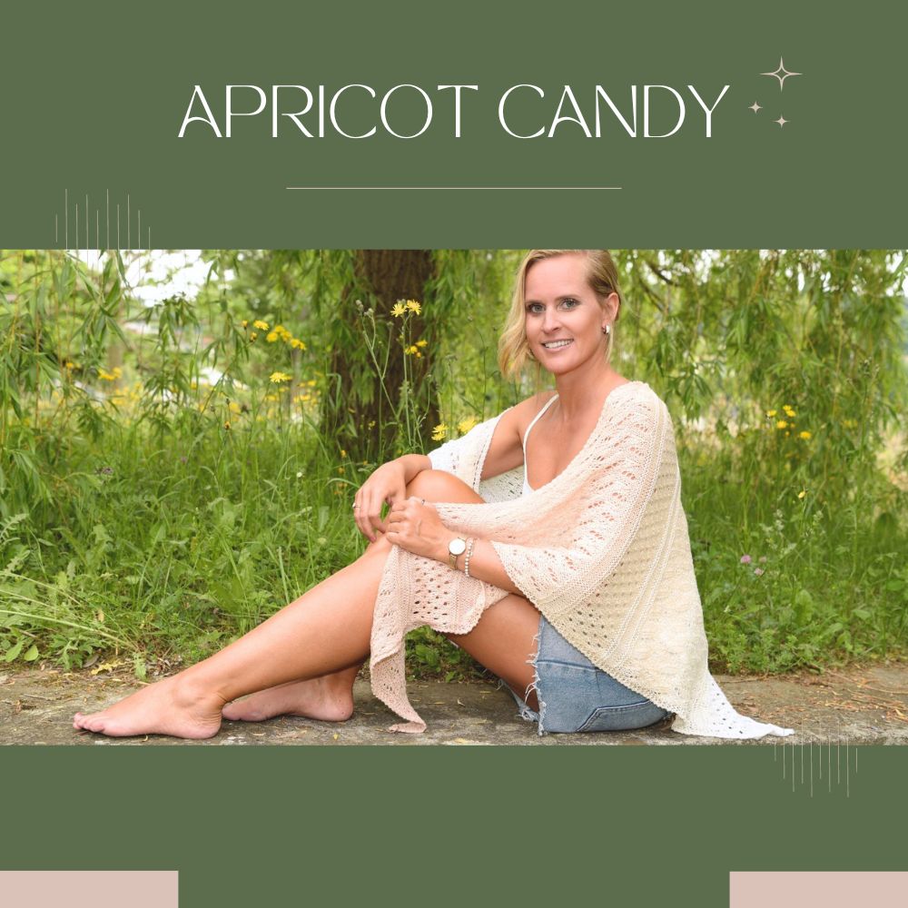 Knitting pattern APRICOT CANDY