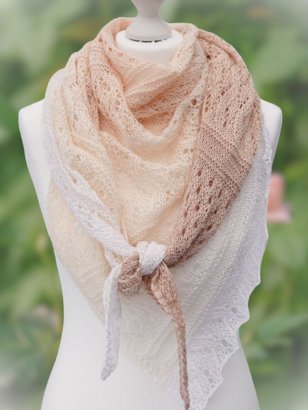 Knitting pattern APRICOT CANDY