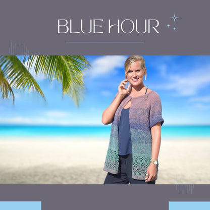 Knitting pattern BLUE HOUR