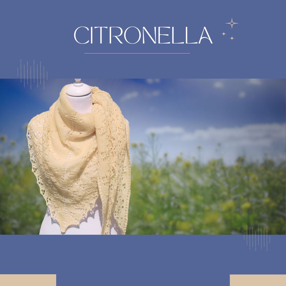 Istruzioni per il lavoro a maglia CITRONELLA