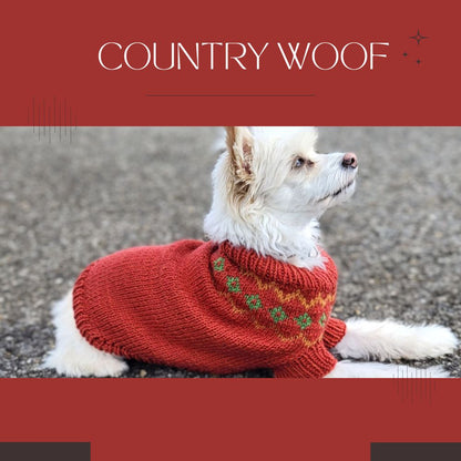 Istruzioni per il lavoro a maglia COUNTRY WOOF