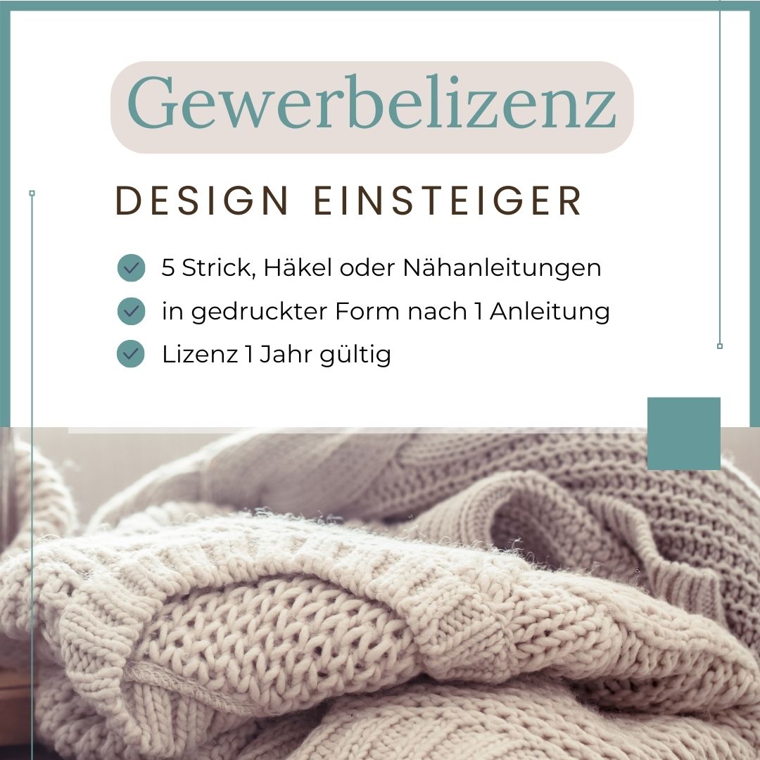 Gewerbelizenz DESIGN Einsteiger