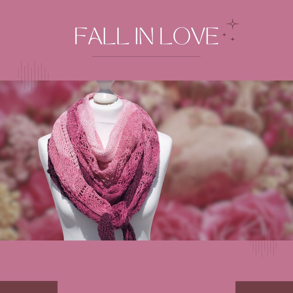 Knitting pattern FALL IN LOVE