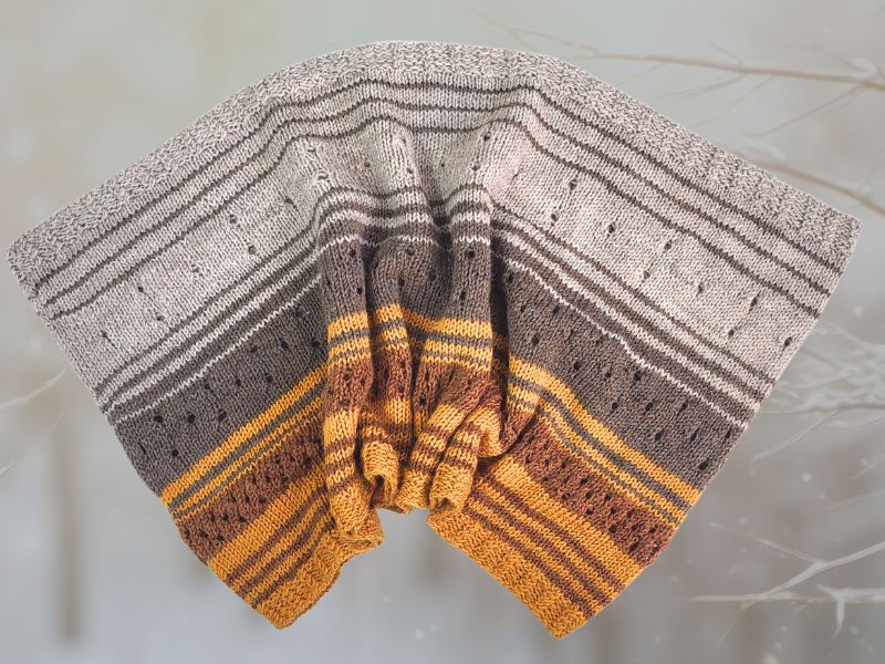 Knitting pattern FALLING LEAVES