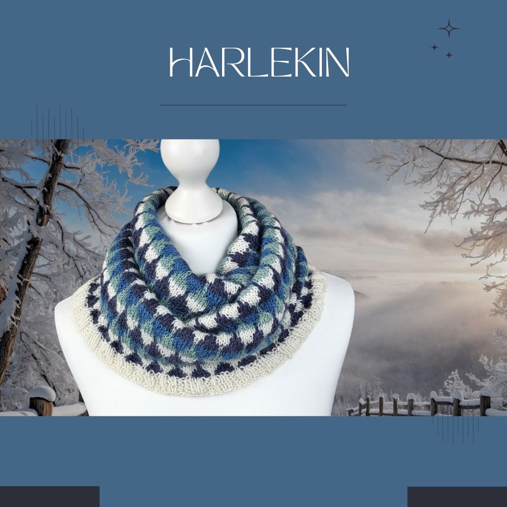 Knitting pattern HARLEKIN