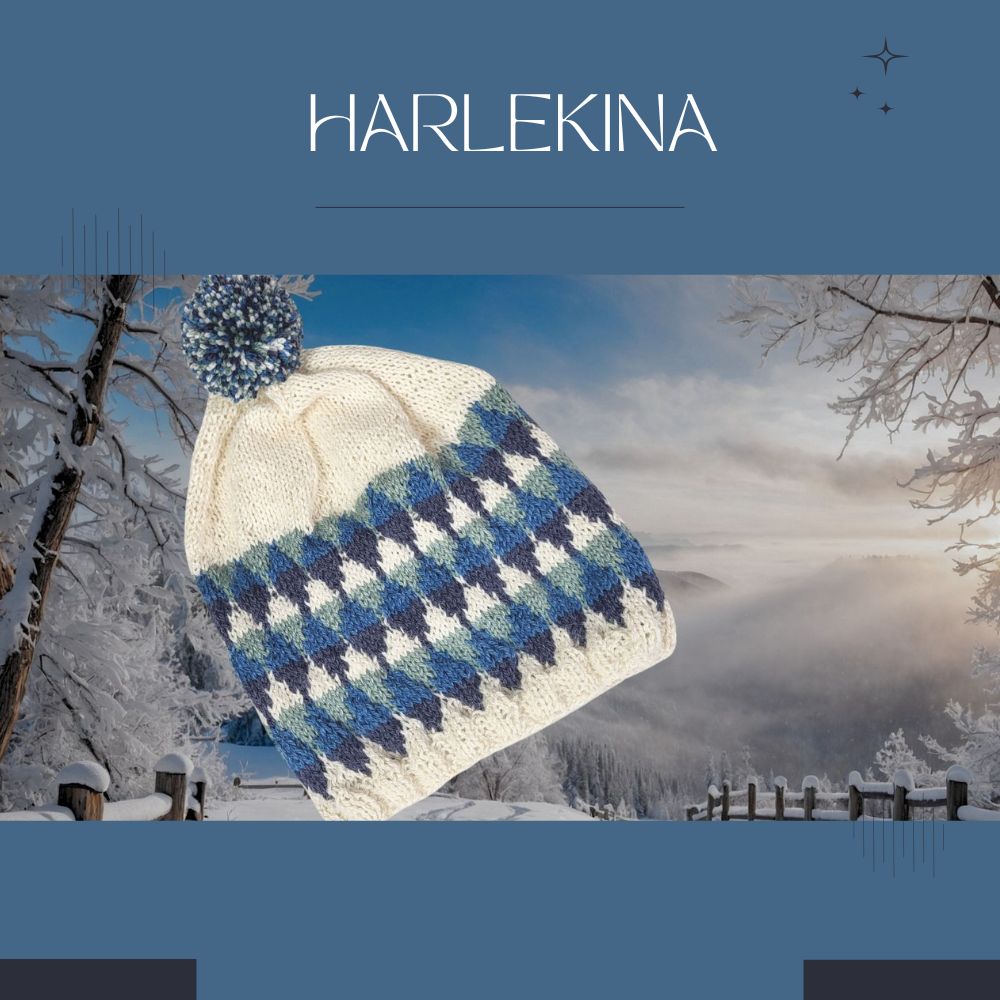 Strickanleitung HARLEKINA