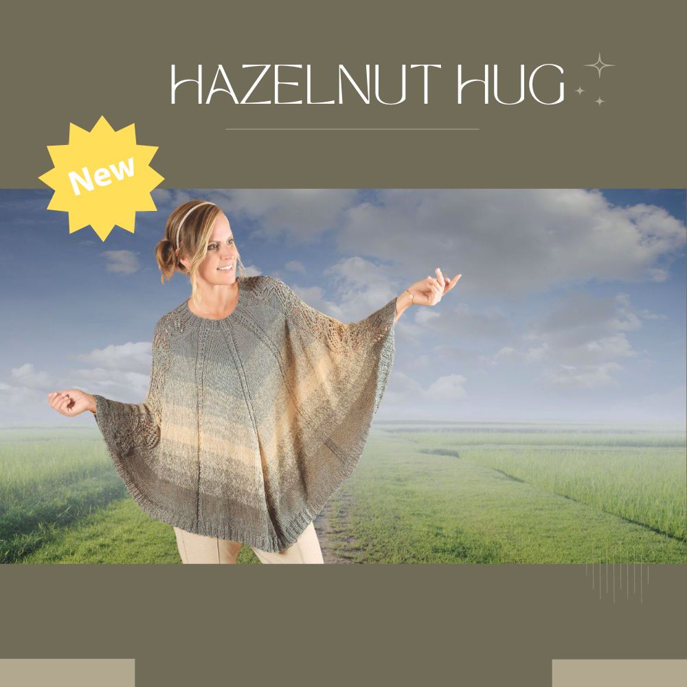 Instrucciones para hacer punto HAZELNUT HUG