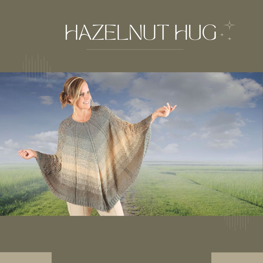 Instrucciones para hacer punto HAZELNUT HUG