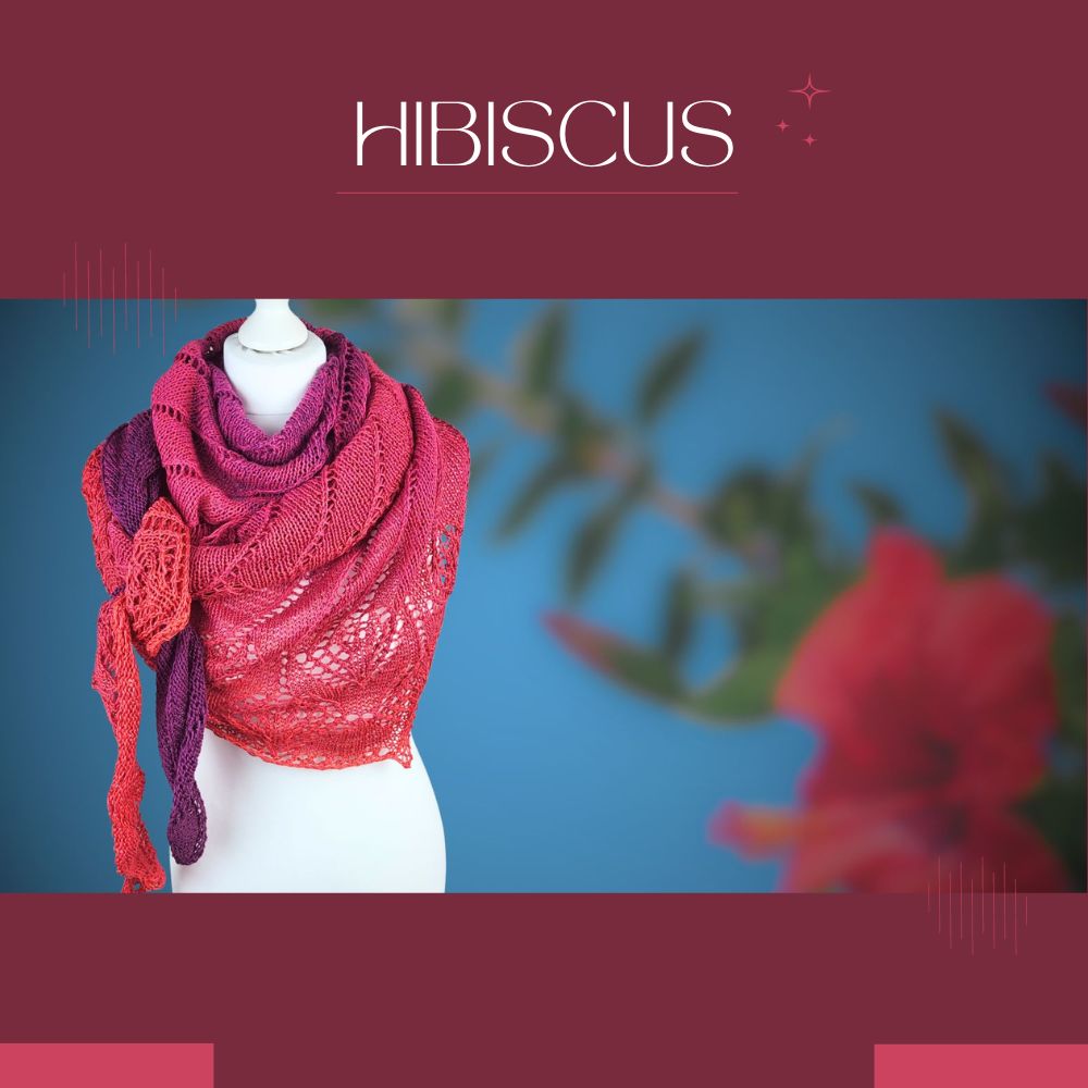 Istruzioni per il lavoro a maglia HIBISCUS