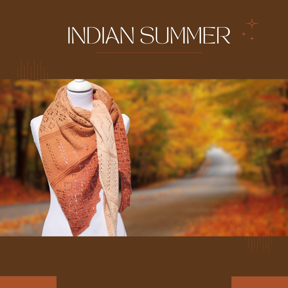 Knitting pattern INDIAN SUMMER