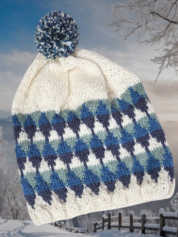 Knitting pattern HARLEKINA