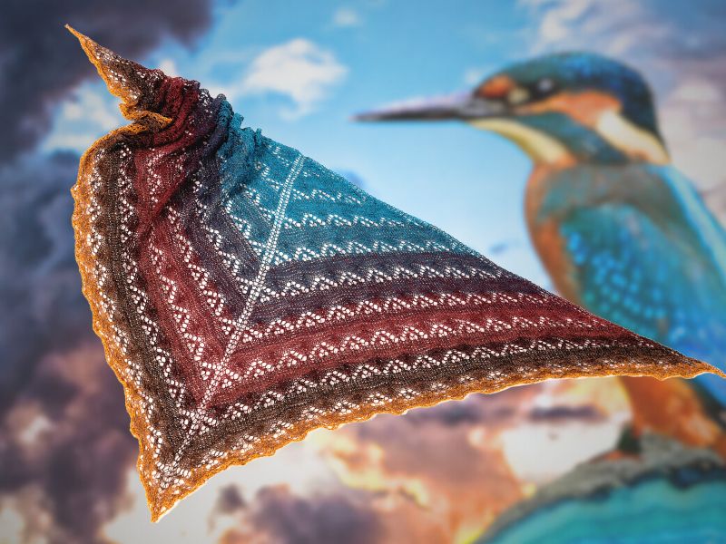 Strickanleitung KINGFISHER