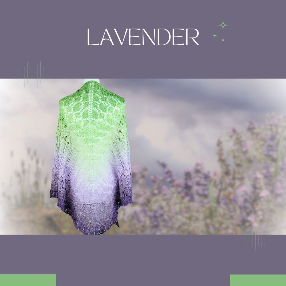 Instrucciones para hacer punto LAVENDER