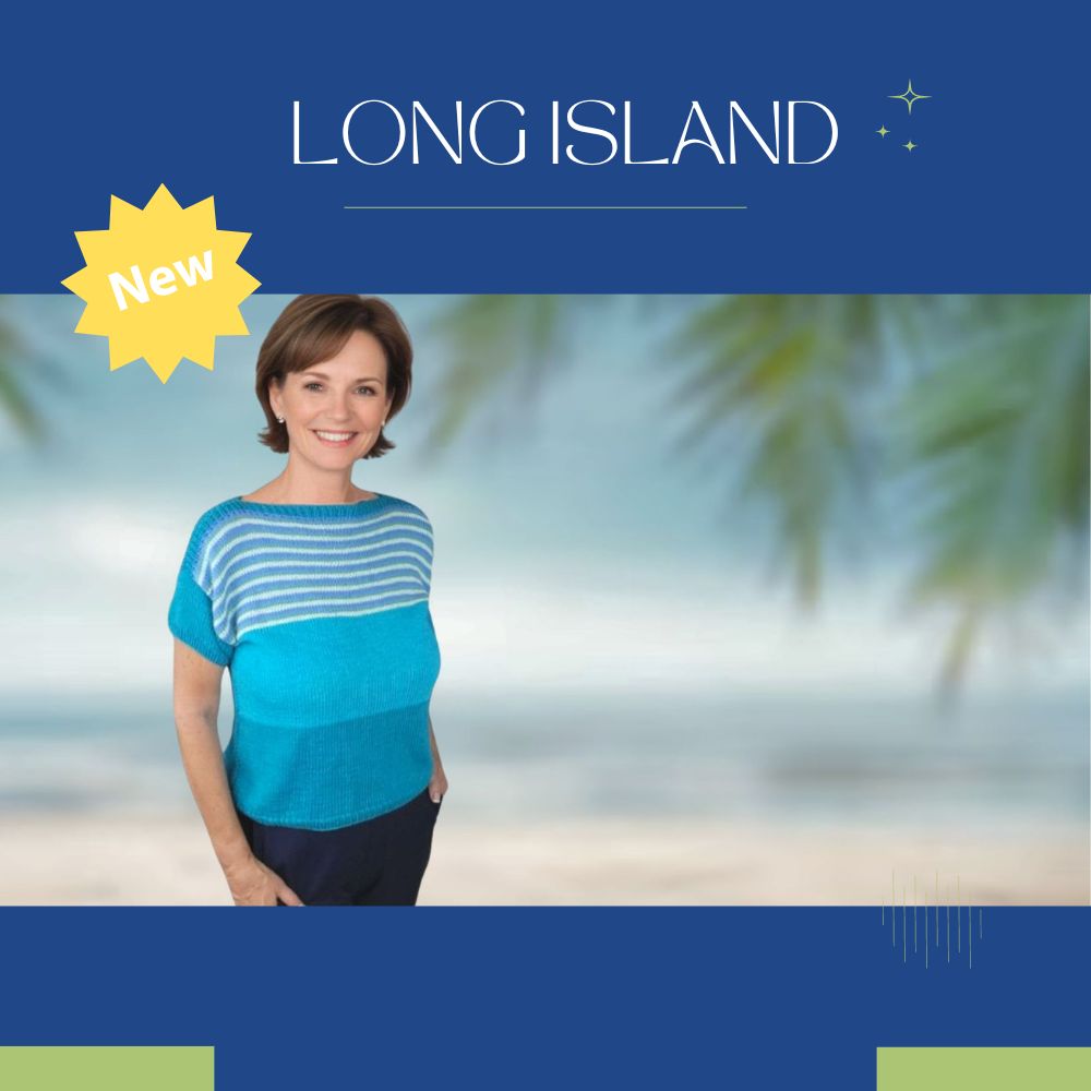 Knitting pattern LONG ISLAND