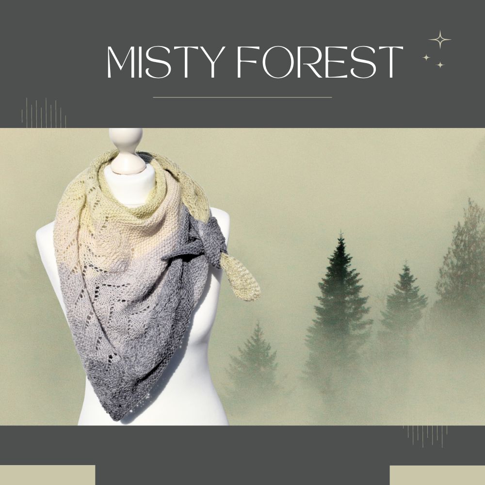 Istruzioni per il lavoro a maglia MISTY FOREST