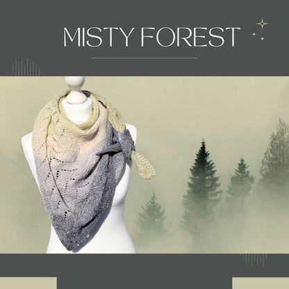 Instrucciones para hacer punto MISTY FOREST