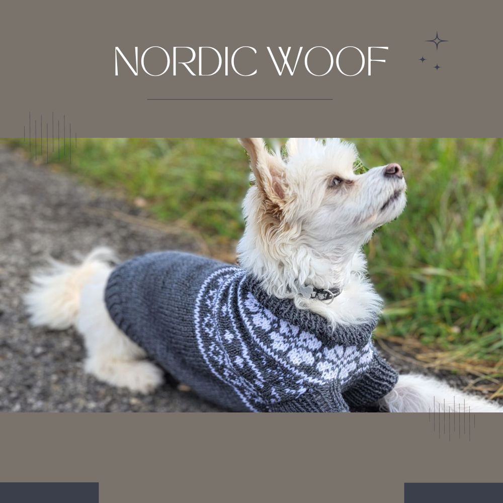 Instrucciones para hacer punto NORDIC WOOF