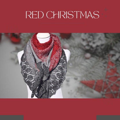 Knitting pattern RED CHRISTMAS