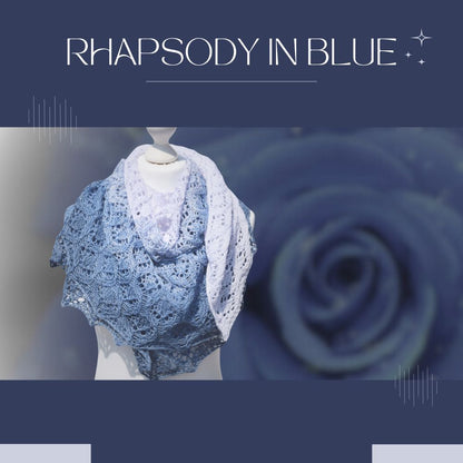 Knitting pattern RHAPSODY IN BLUE