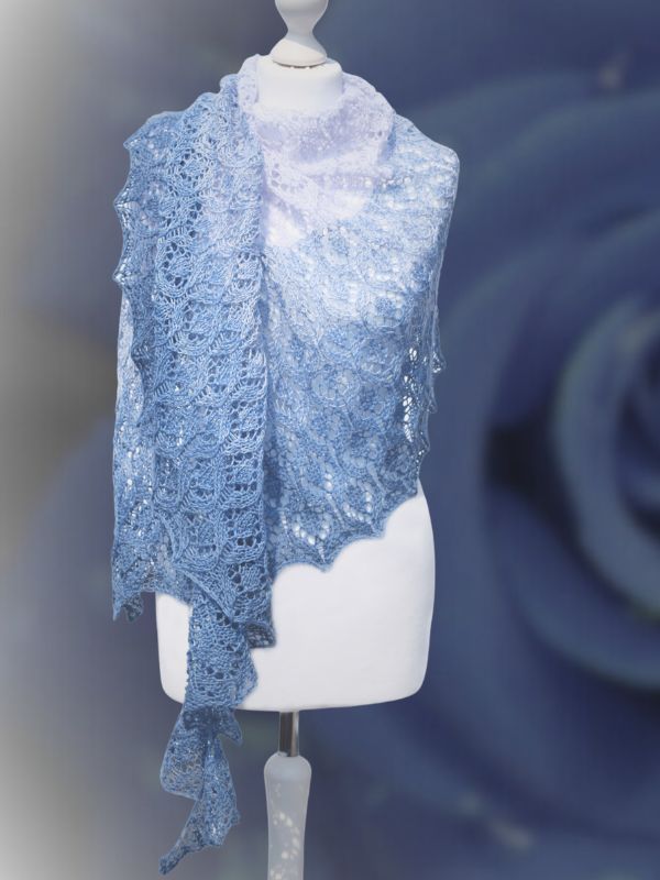 Knitting pattern RHAPSODY IN BLUE