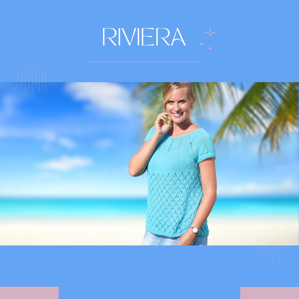 Knitting pattern RIVIERA