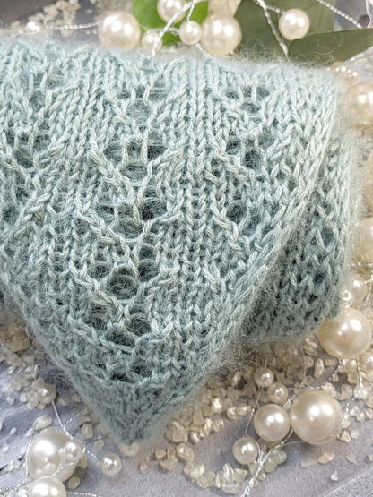 Knitting pattern FROSTED GLOW