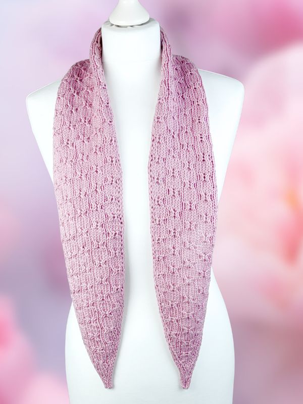 Knitting pattern ROSY GLOW