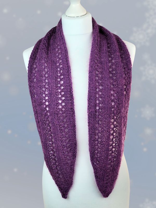 Knitting pattern RUBY GLOW