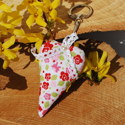 Sewing pattern  LITTLE HEART Keyring pendant