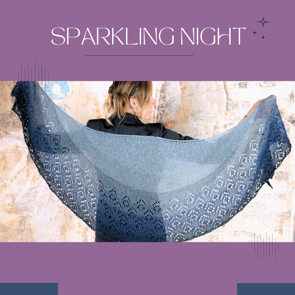 Istruzioni per il lavoro a maglia SPARKLING NIGHT