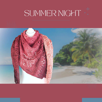 Istruzioni per il lavoro a maglia SUMMERNIGHT