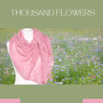 Strickanleitung THOUSAND FLOWERS