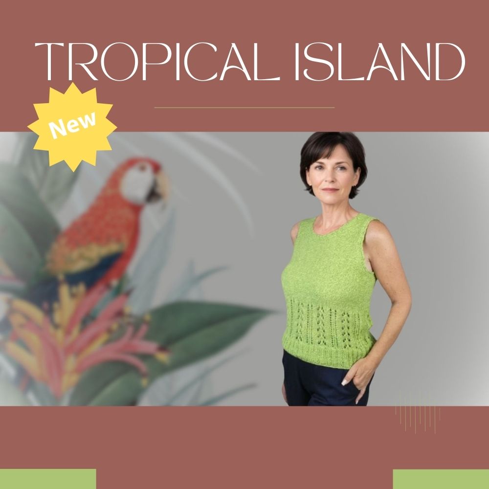 Knitting pattern TROPICAL ISLAND