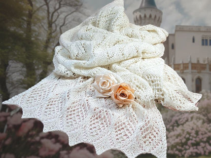 Knitting pattern WEDDING PEARL