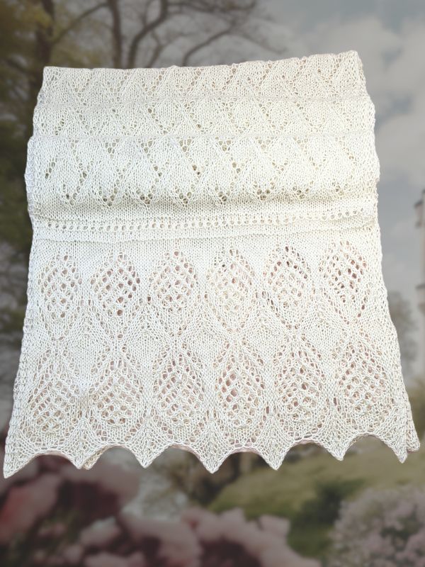 Knitting pattern WEDDING PEARL