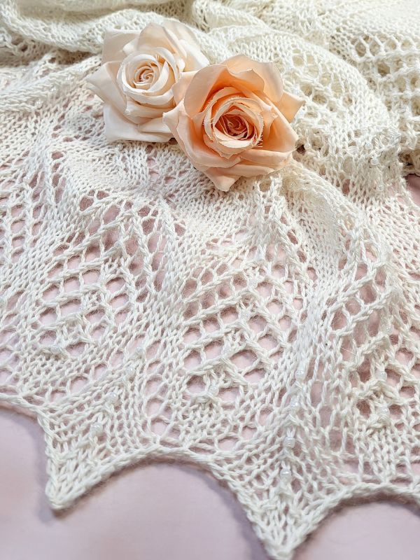 Knitting pattern WEDDING PEARL