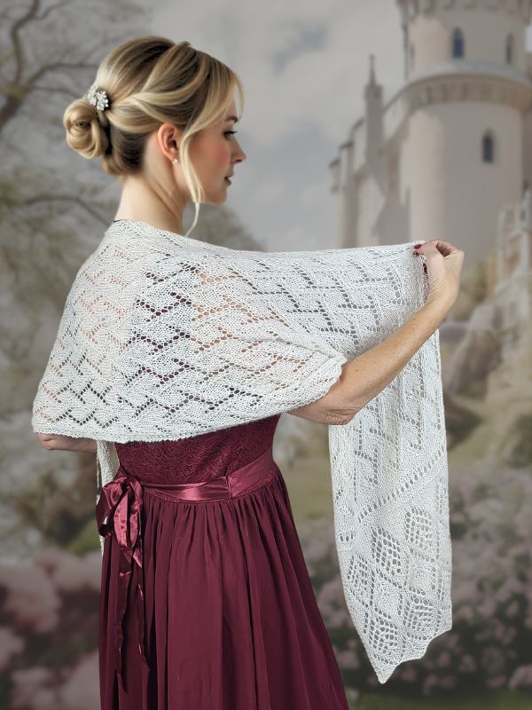 Knitting pattern WEDDING PEARL