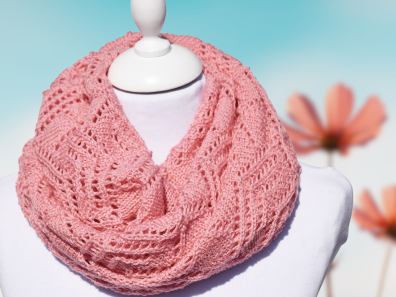 Knitting pattern WILD ROSE